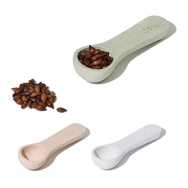 珪藻土 茶さじ 茶匙 茶葉 湿気を防ぐ 湿気を取る 乾燥 除湿 調湿 吸湿 コーヒー 紅茶 お茶 s...