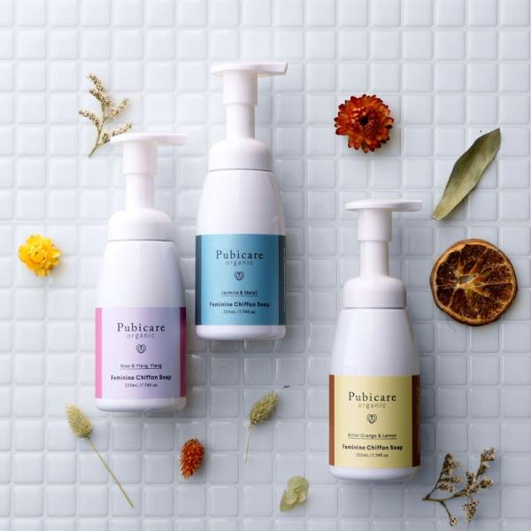 デリケートゾーン ソープ 石鹸 オーガニック せっけん Pubicare organic ピュビケア...