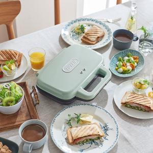 電気 ホットサンドメーカー 耳まで 厚焼き 2...の詳細画像1