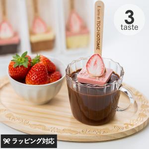 ホットチョコスプーン ホットチョコレート いちご イチゴ おしゃれ かわいい インスタ映え ギフト 苺が主役 Baciami! バーチャミ｜naturobe