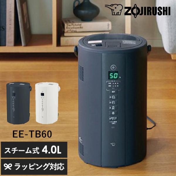 象印 加湿器 ポット型 EE-TB60 ハイパワー 4L 大容量 上部給水 広口容器 お手入れ簡単 ...