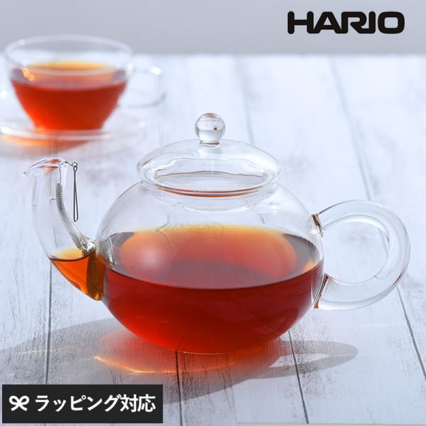 ティーポット 耐熱ガラス ガラス おしゃれ 日本製 HARIO ハリオ ジャンピングティーポット 4...