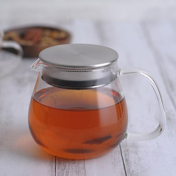 ティーポット 耐熱ガラス ガラス製 おしゃれ 茶こし付き KINTO キントー UNITEA ワンタ...