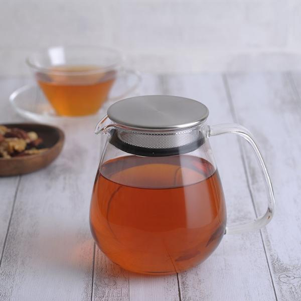ティーポット 耐熱ガラス ガラス製 おしゃれ 茶こし付き KINTO キントー UNITEA ワンタ...