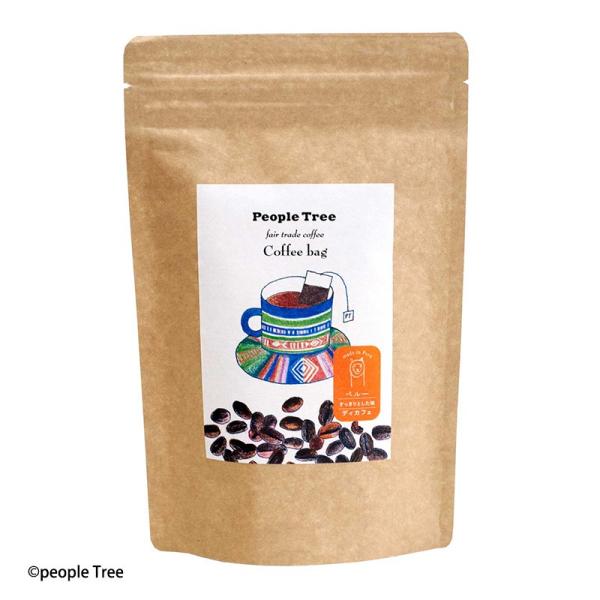 People Tree デカフェコーヒーバッグ 10袋 フェアトレード ペルー産