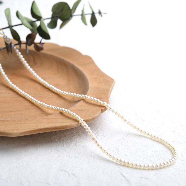 レディース 淡水パール ネックレス ベビーパール 日本製 真珠 小粒 Natully ナチュリー イ...