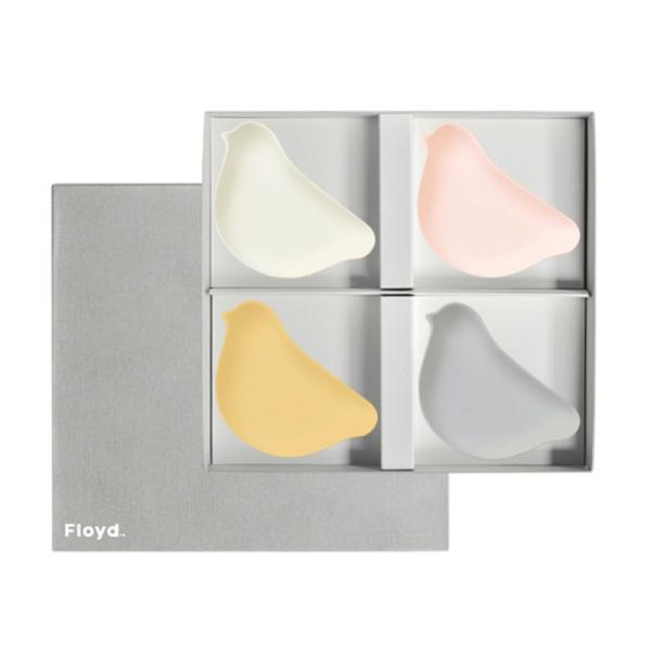 美濃焼 小皿 豆皿 取り皿 銘々皿 日本製 おしゃれ かわいい Floyd フロイド コトリ皿 4枚...