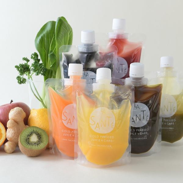 コールドプレス 野菜ジュース おいしい 健康 美容 美肌 ダイエット LA SANTE ラ・サンテ ...