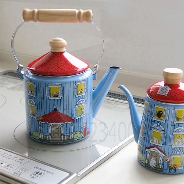 やかん おしゃれ かわいい IH対応 ガス火対応 琺瑯 ほうろう FUJIHORO JAPAN フジ...