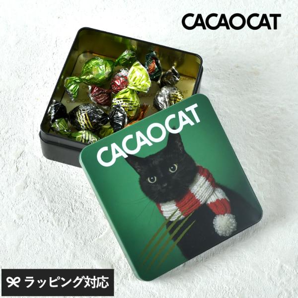ボンボンショコラ プレミアムチョコレート 北海道 クリスマス  猫 アソート CACAOCAT カカ...