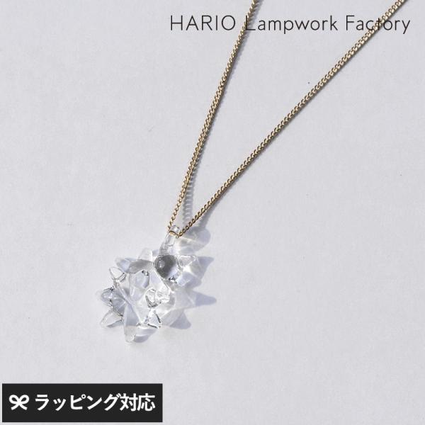ネックレス レディース ガラス おしゃれ 日本製 HARIO Lampwork Factory ハリ...