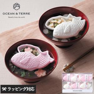 お吸い物 和 和食 ギフト ギフトセット 贈り物 おしゃれ かわいい 高級 最中 もなか OCEAN ＆ TERRE 鯛のお吸い物最中セットB