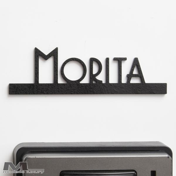 表札 おしゃれ 戸建て ステンレス アイアン プチミニョン