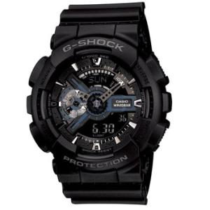 アウトドアウォッチ・時計 G-SHOCK 国内正規品 GA-110-1BJF ブラック×ブルー