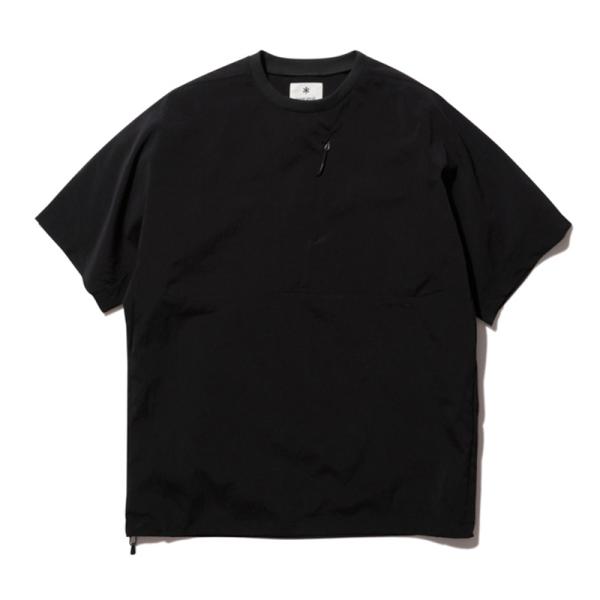 トップス(メンズ) スノーピーク ブレッサブル クイックドライ Tシャツ メンズ M ブラック