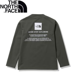 トップス ザ・ノース・フェイス Kid’s L/S SUNSHADE TEE キッズ 120cm タイムグリーン(TG)｜naturum-fashion