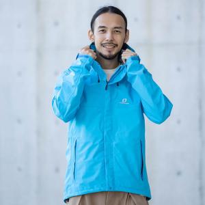 オンヨネ Mens COMBAT RAIN JACKET (コンバット レイン ジャケット) メンズ S 651 (スカイ)の商品画像