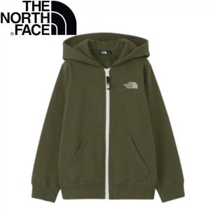 トップス ザノースフェイス REARVIEW FULLZIP HOODIE (リアビューフルジップフーディ) キッズ 140cm ニュートープ (NT)の商品画像