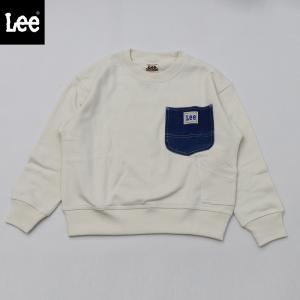 トップス Lee WORK POCKET SWEAT 150cm OFF WHITE｜naturum-fashion