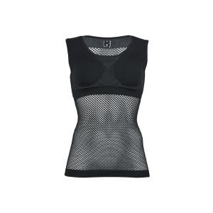 アンダーウェア・インナー ミレー 24春夏 LD DRYNAMIC MESH TANK TOP(ドライナミックメッシュタンクトップ) SAB N0247(BLACK-NOIR)｜naturum-fashion