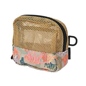 トラベルバッグ KiU 24春夏 TRAVEL MESH SQUARE POUCH フリー ブライトタイガー｜naturum-fashion