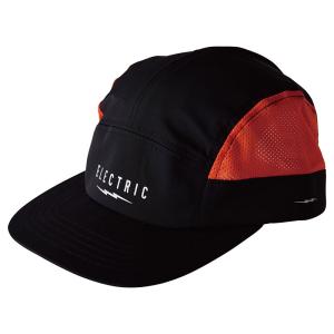 帽子 ELECTRIC 24春夏 REFLECTOR JET MESH CAP UNDERVOLT FREE BLACK/ORANGEの商品画像
