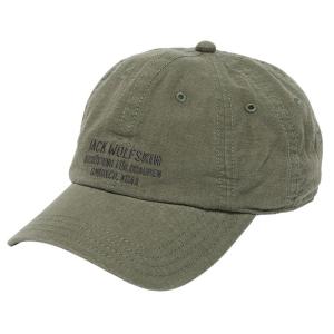 帽子 ジャックウルフスキン 24春夏 JMA HEMP CAP(ヘンプウッドワーカー キャップ) フリー 4550(dusty olive)｜naturum-fashion