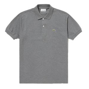 トップス (メンズ) LACOSTE 24春夏 L.12.64 ポロシャツ (杢半袖) 4 ミックスグレーの商品画像