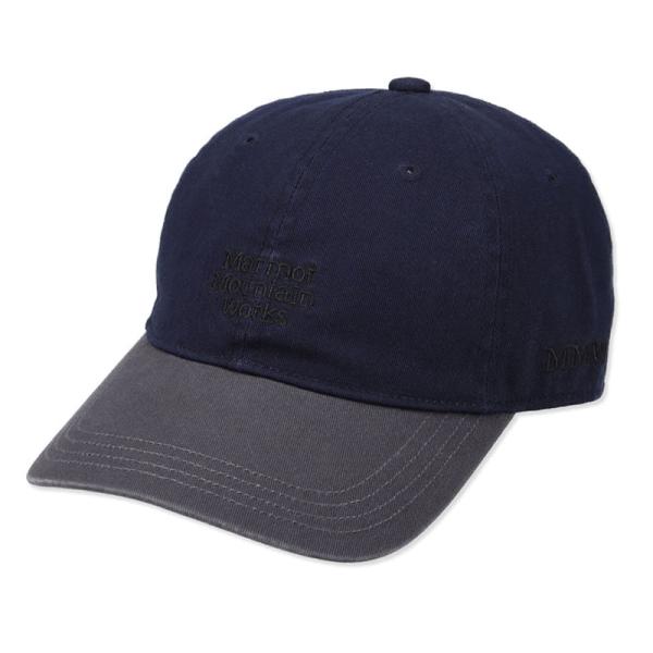 帽子 マーモット 24春夏 MMW Wash 2Tone Cap(マウンテンワークス 2トーン キャ...