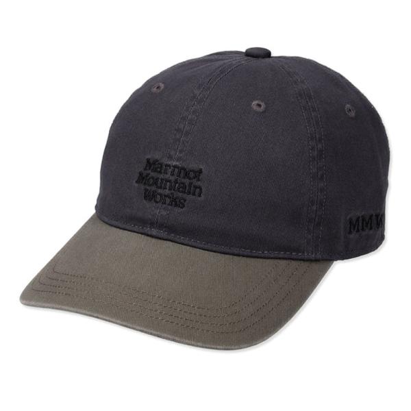 帽子 マーモット 24春夏 MMW Wash 2Tone Cap(マウンテンワークス 2トーン キャ...