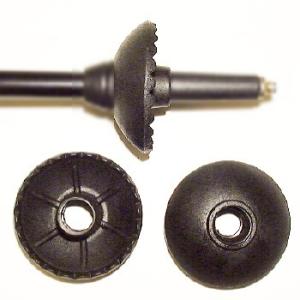 トレッキングポール ジャッコ パーツ ジャッコ バスケット55mm ブラック