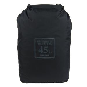 スタッフバッグ イスカ WEATHERTEC Inner Bag 45(ウェザーテック インナーバッグ 45) 45L ブラック