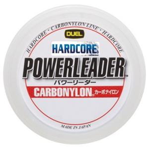 デュエル HARDCORE POWERLEADER CN 50m 7号/30lb クリアー｜naturum-fishingstore