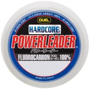 デュエル HARDCORE POWERLEADER FC 50m 12号/40lb ナチュラルクリアー｜naturum-fishingstore