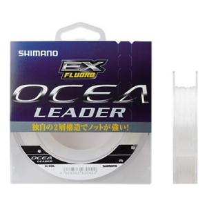 シマノ CL-O26L OCEA Leader EX Fluoro(オシア リーダー EX フロロ) 30m 5号 クリア｜naturum-fishingstore
