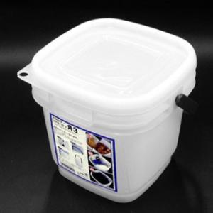 シンワ コマセバケツ角 約3L ナチュラル(N)