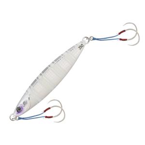 ジギング・タコベイト ジャッカル バンブルズジグ スロー 120g G-0437 シルバーグローストライプ｜naturum-fishingstore