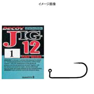 フック・シンカー・オモリ カツイチ JIG12 ファインワイヤー #6 シルバー