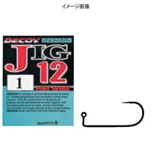 フック・シンカー・オモリ カツイチ JIG12 ファインワイヤー #10 シルバー
