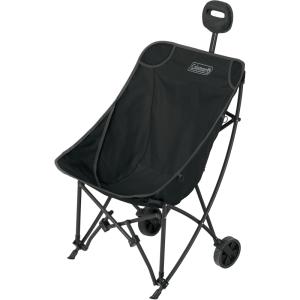 【美品】2脚セット Coleman アームチェア 収納袋　ブラック　黒　キャンプ Coleman（コールマン） チェア 2脚セット 折りたたみ カップホルダー