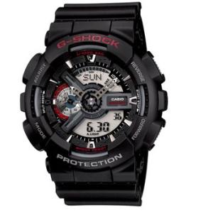 アウトドアウォッチ・時計 G-SHOCK 国内正規品 GA-110-1AJF ブラック×レッド