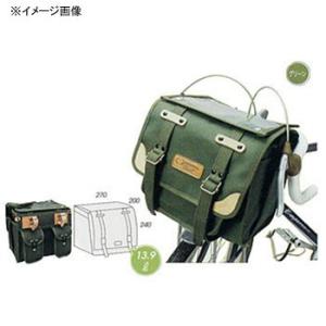 オーストリッチ F-106 フロントバッグ グリーン(帆布) 自転車 フロント