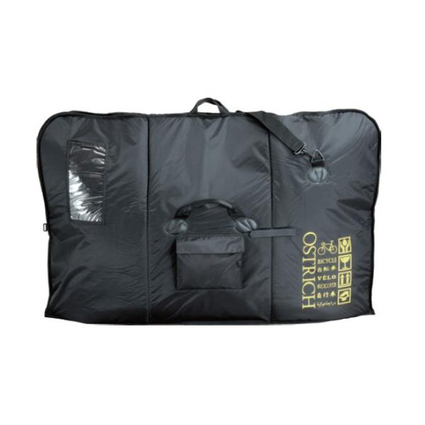 自転車バッグ オーストリッチ OS-500 トラベルバッグ 輪行/サイクル/自転車 ブラック