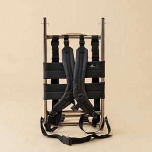 バッグパックフレーム 折りたたみ式 アルミ合金 耐荷重60kg [ ブラック ][ra19443] バッグパックフレーム 折りたたみ式 アルミ合金 耐荷重60kg [ ブラック