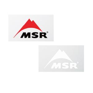 MSR 国内正規品 MSRステッカー(2枚セット)｜naturum-od