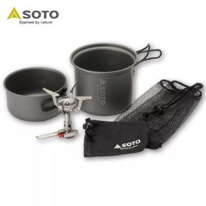 SOTO クッカーセット アミカス クッカーコンボ+パワーガス250トリプル