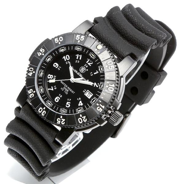 アウトドアウォッチ・時計 スミス&amp;ウェッソン SWISS TRITIUM 357 SERIES DI...
