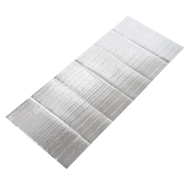 アウトドアマット キャプテンスタッグ シルバーキャンピングジャバラマット 厚さ:0.8cm 80×2...