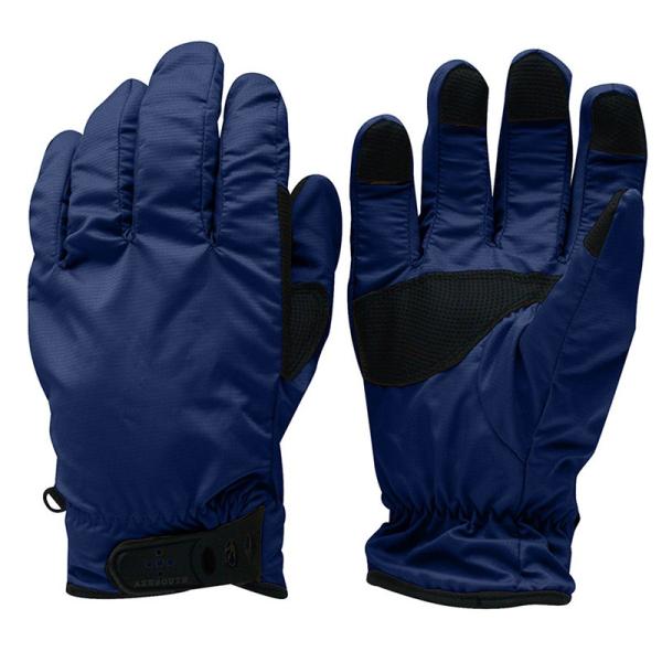 アウトドアグローブ アクシーズクイン ウォームライトシェルグローブ M ネイビー