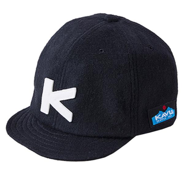 帽子 KAVU Base Ball Cap Wool(ベースボール キャップ ウール) フリー ブラ...